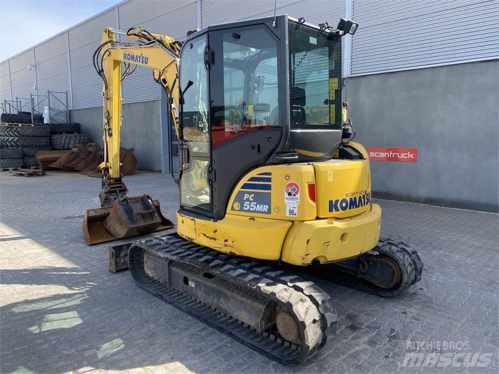 Komatsu PC55MR-5 Колесни екскаватори