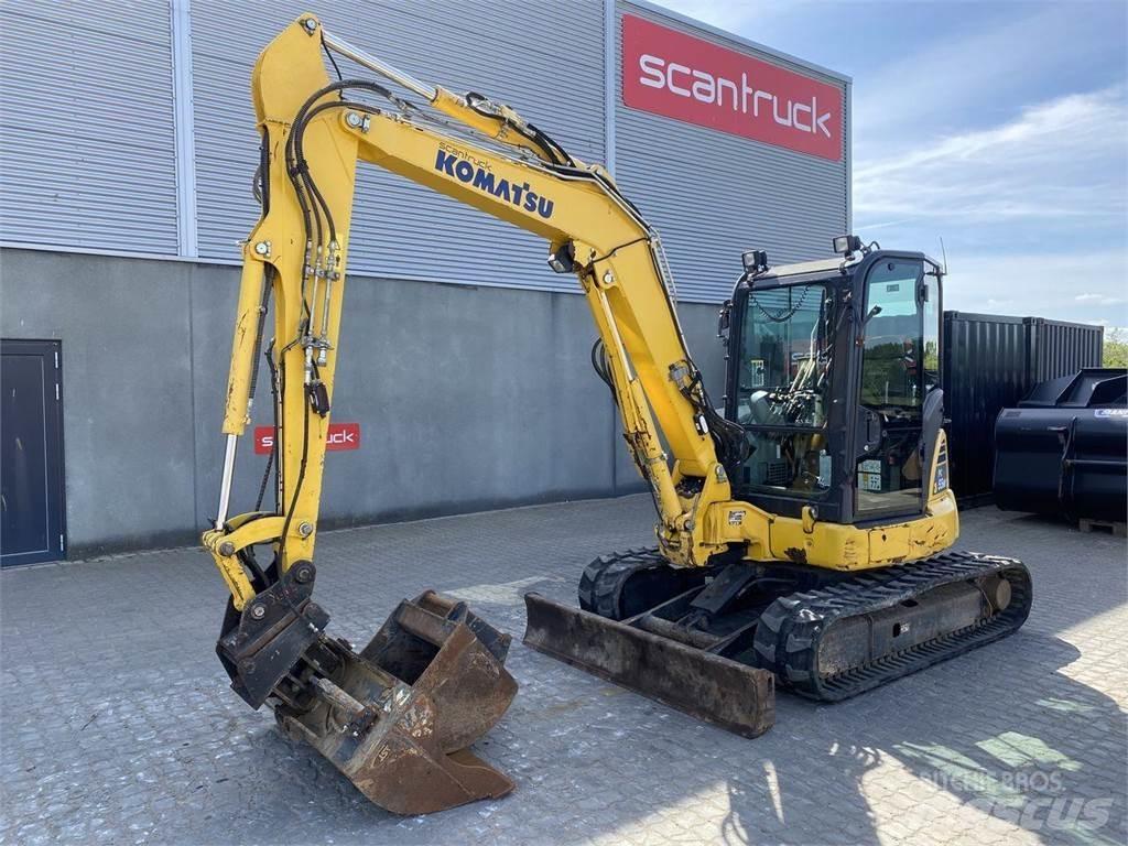 Komatsu PC55MR-5 Колесни екскаватори