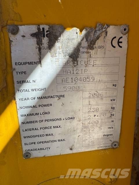 Haulotte HA 12 IP Съчленени стрелови подемници