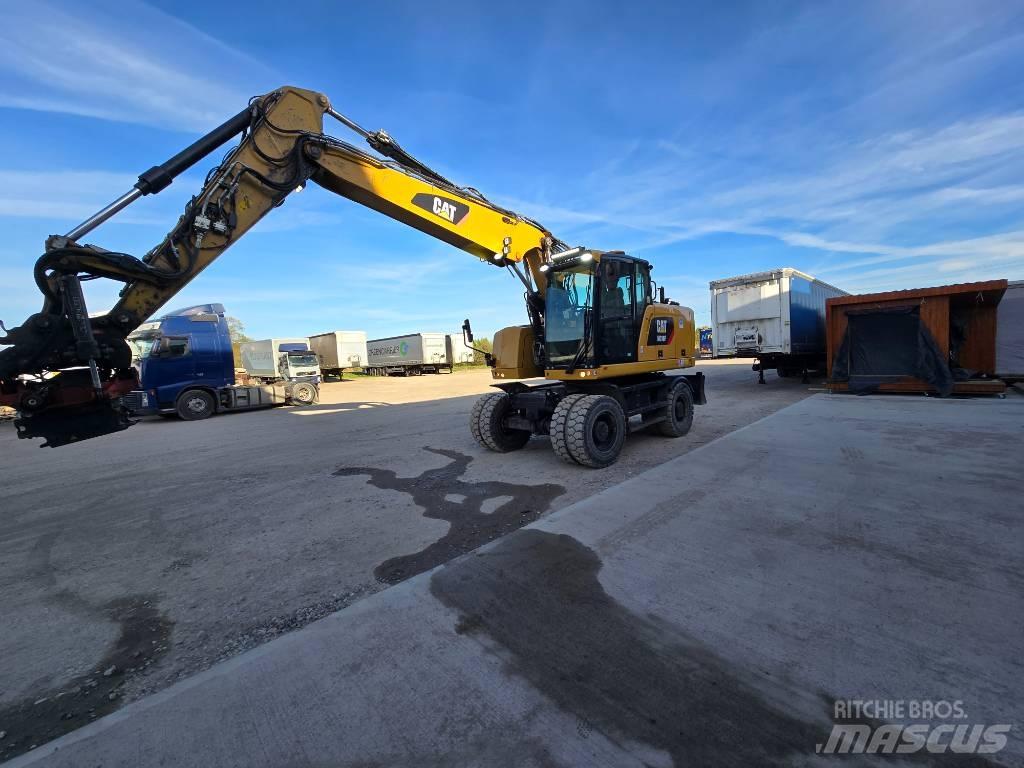 CAT 318 Колесни екскаватори