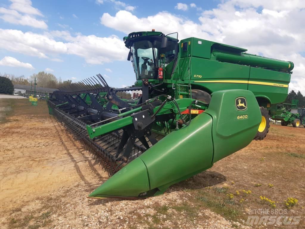 John Deere 640 D Глави за комбайн