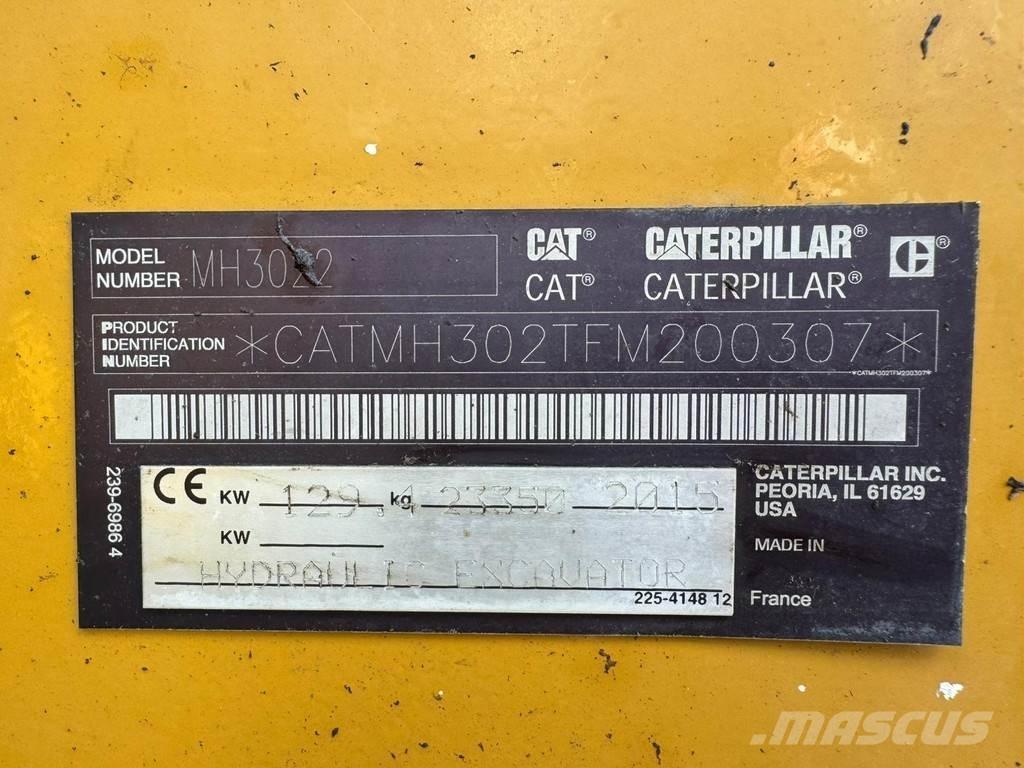 CAT MH3022 Оператори на отпадъци/индустрия

