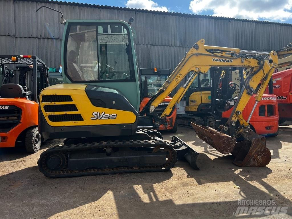 Yanmar SV26 Мини екскаватори < 7 т