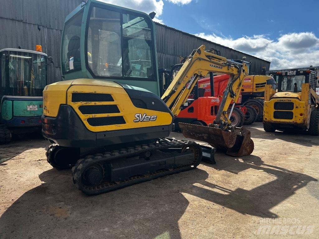 Yanmar SV26 Мини екскаватори < 7 т