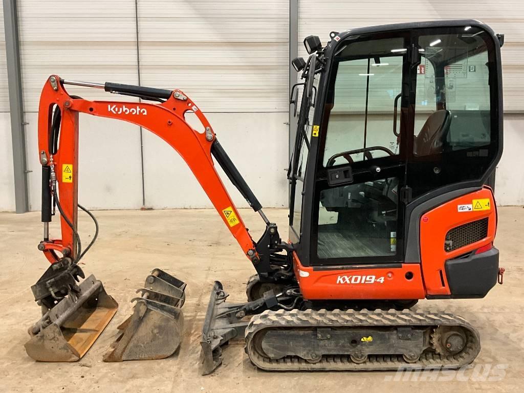 Kubota KX 019-4 Мини екскаватори < 7 т