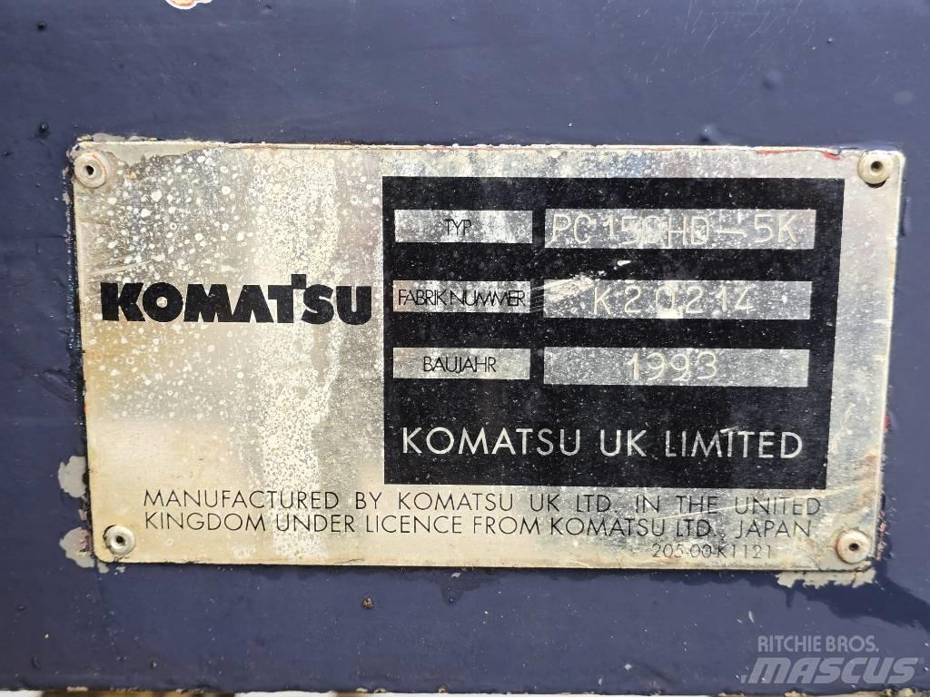 Komatsu PC 150 HD-5K Верижен екскаватор