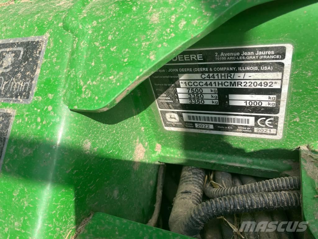 John Deere C 441 R Сламопреси за кръгли бали
