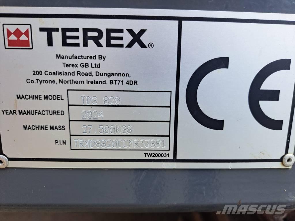 Terex Ecotec TDS 820 Шредери за отпадъци

