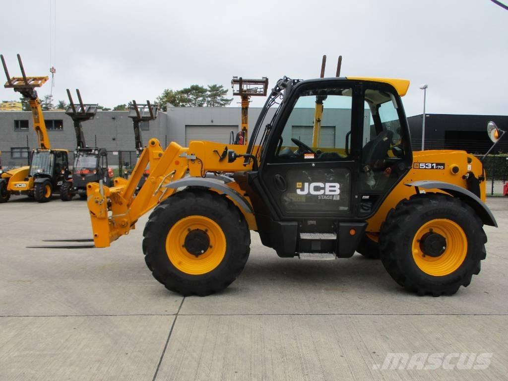 JCB 531-70 5AA (660) Телескопични товарачи