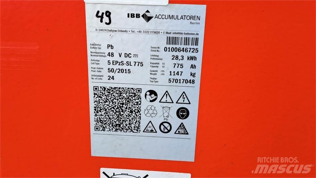 Linde R14 Ретрак/ Високоповдигач с изместване на вилката напред