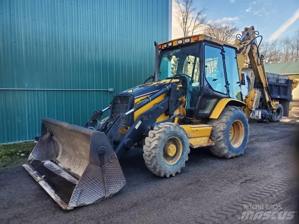 CAT 430 D IT Товарач със заден ексватор