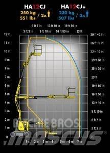 Haulotte HA 12 CJ+ Съчленени стрелови подемници