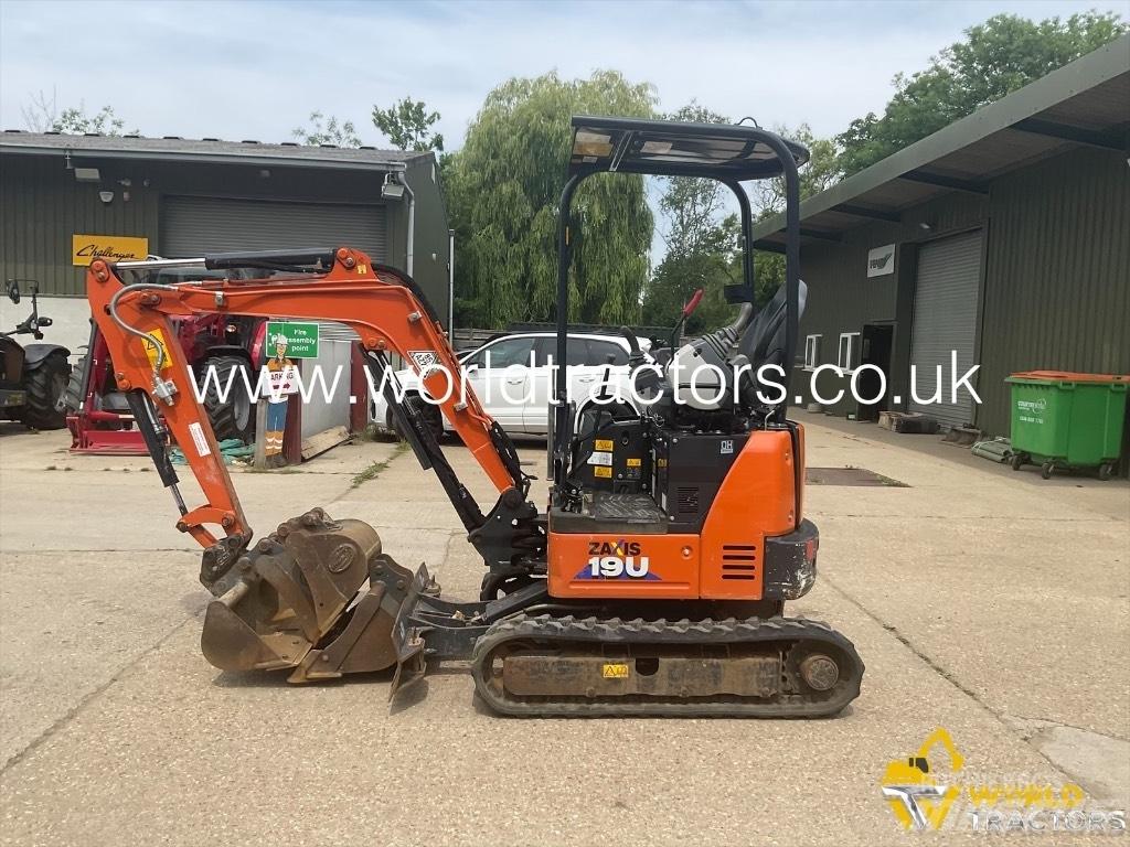 Hitachi Zaxis 19 U Мини екскаватори < 7 т