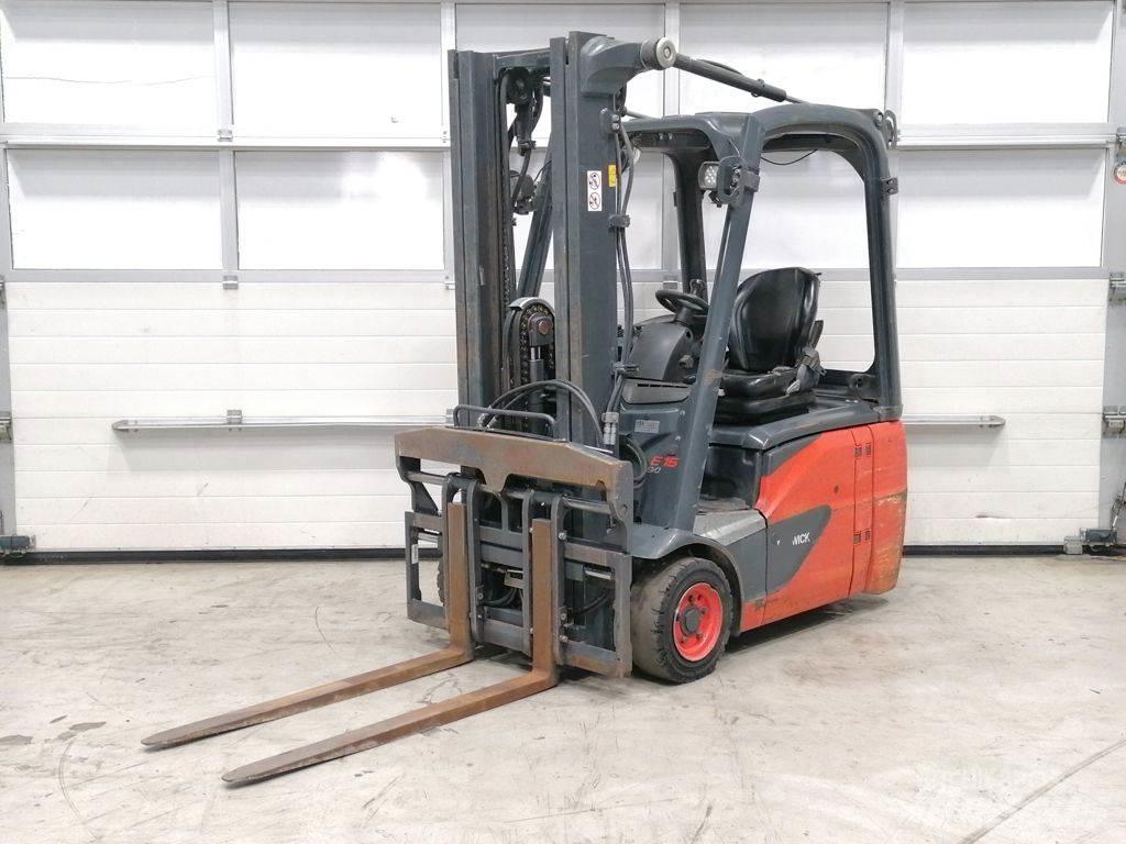 Linde E16C-02 Електрически вилични кари-повдигачи