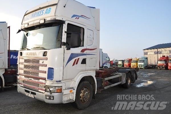 Scania 124 6X2 470 Автофургони