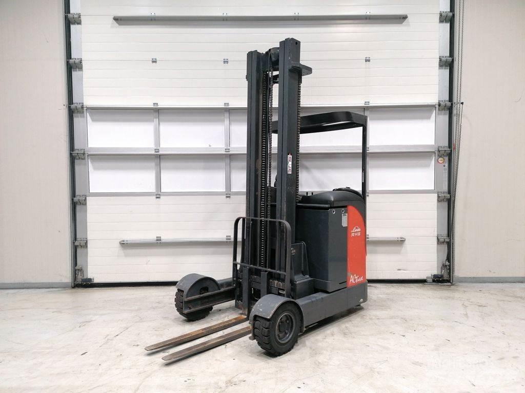Linde R14G-12 Ретрак/ Високоповдигач с изместване на вилката напред