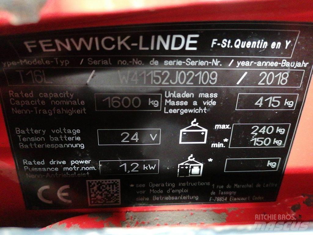 Linde T16L Нископовдигач