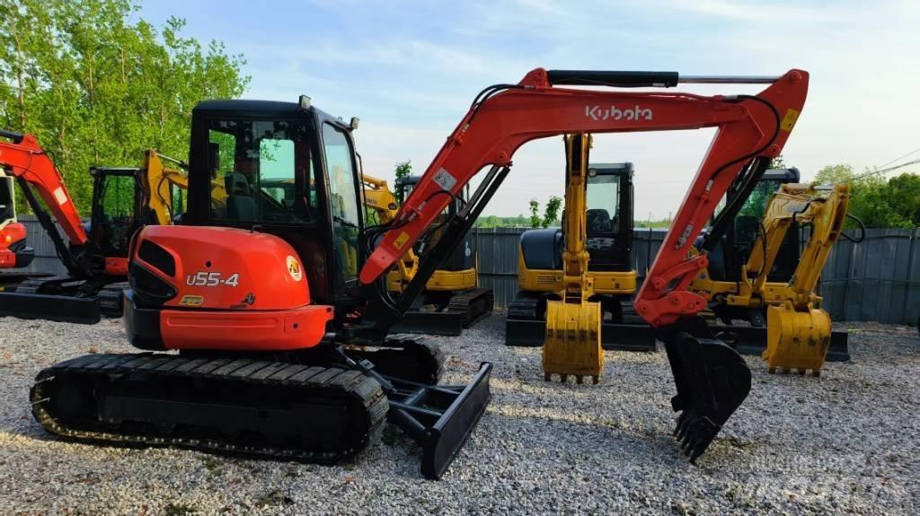 Kubota U 55-4 Мини екскаватори < 7 т