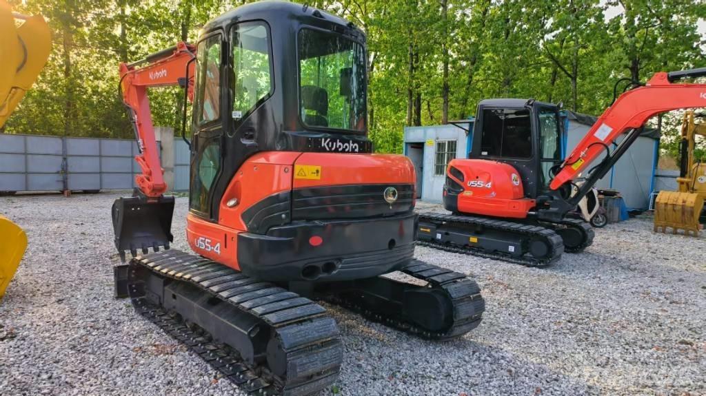 Kubota U 55-4 Мини екскаватори < 7 т