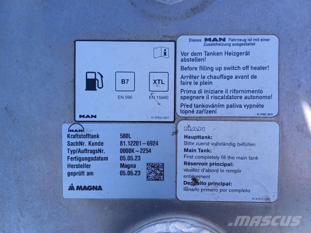 MAN Tank 580 liter Резервоари за гориво и добавки
