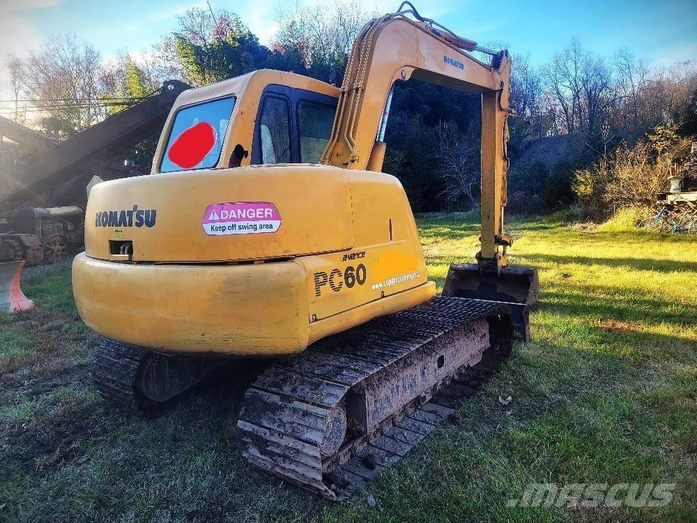 Komatsu PC 60-7E Верижен екскаватор