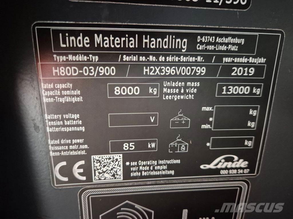 Linde H80D-03/900 Дизелови камиони
