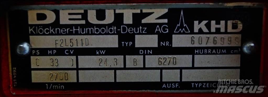 Deutz AG F2L511D Двигатели