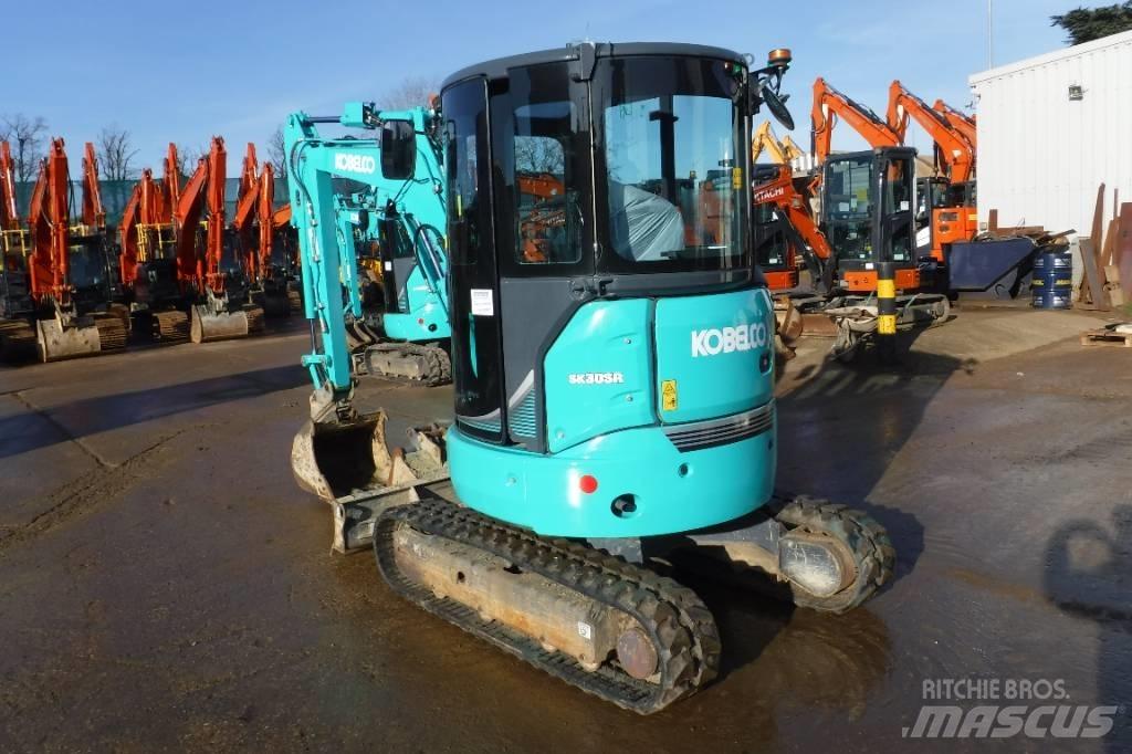 Kobelco SK 30 SR-6E Мини екскаватори < 7 т