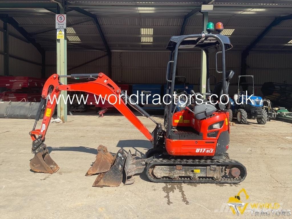 Kubota U 17-3 Мини екскаватори < 7 т