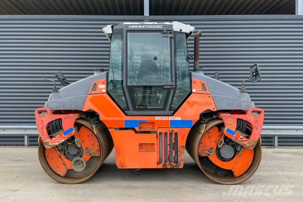 Hamm DV 90 VO Двойни барабанни ролки
