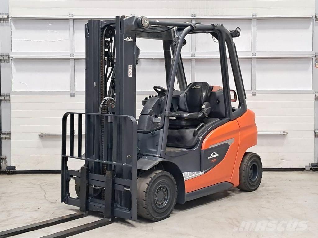 Linde H25T-01 Камиони с АГУ