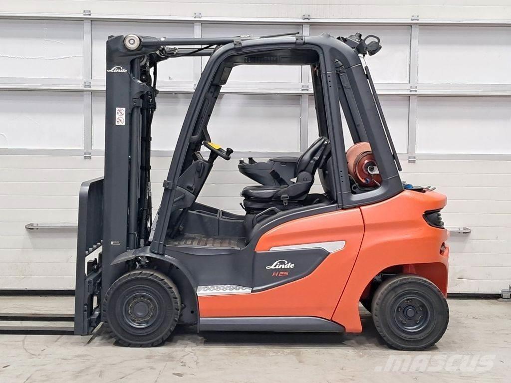 Linde H25T-01 Камиони с АГУ