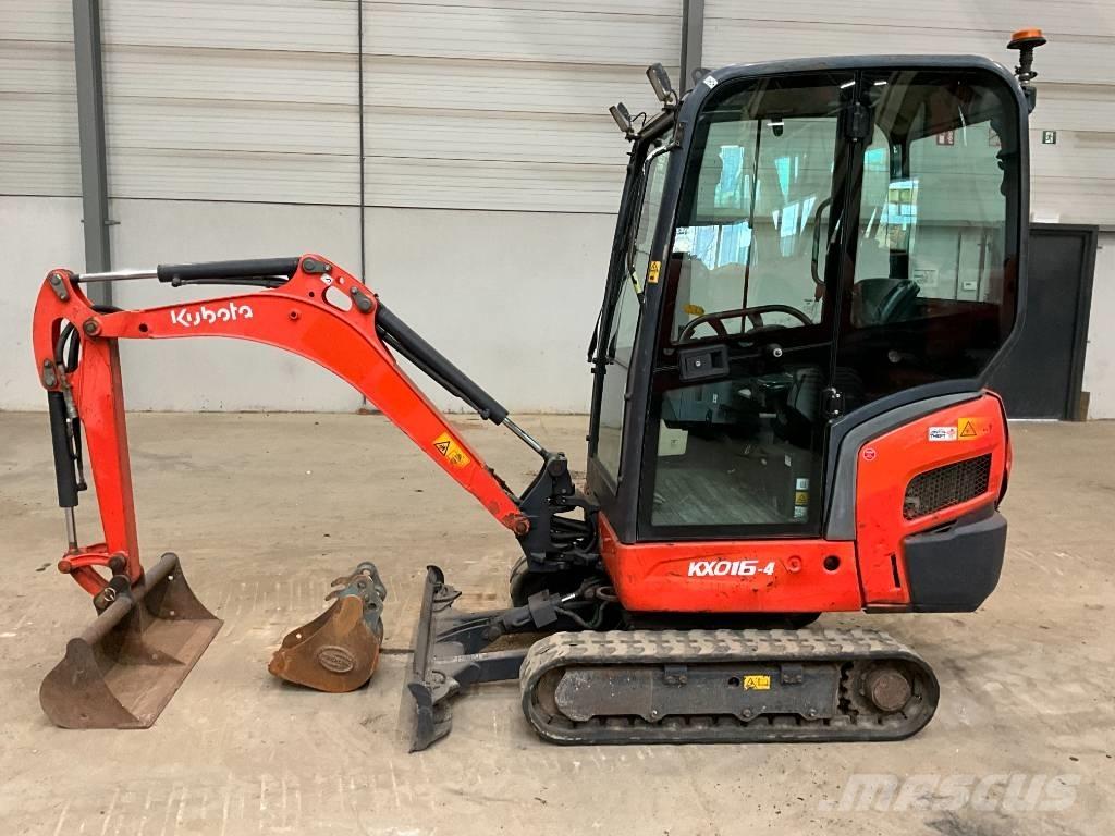 Kubota KX 016-4 Мини екскаватори < 7 т