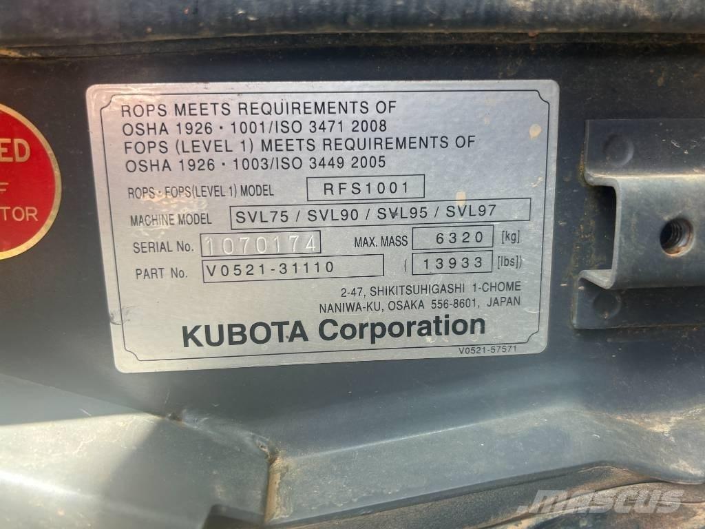 Kubota SVL 75-2 Мини товарачи
