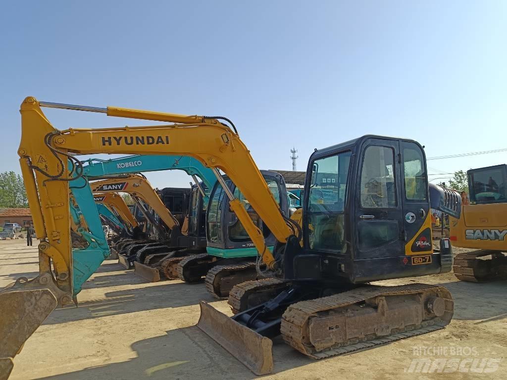 Hyundai R 60-7 Мини екскаватори < 7 т