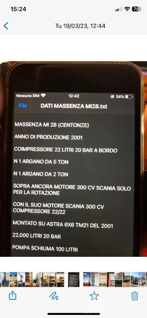 Massenza Mi 28 Сондажни платформи за кладенци
