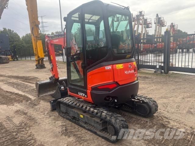 Kubota U 27-4 Мини екскаватори < 7 т