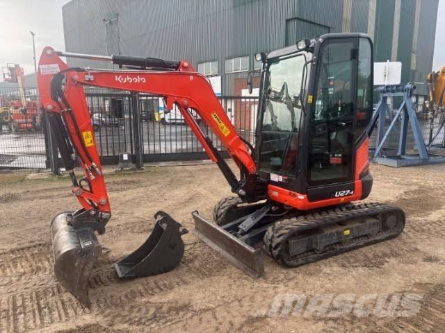 Kubota U 27-4 Мини екскаватори < 7 т