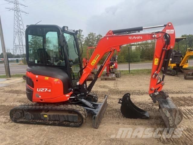 Kubota U 27-4 Мини екскаватори < 7 т