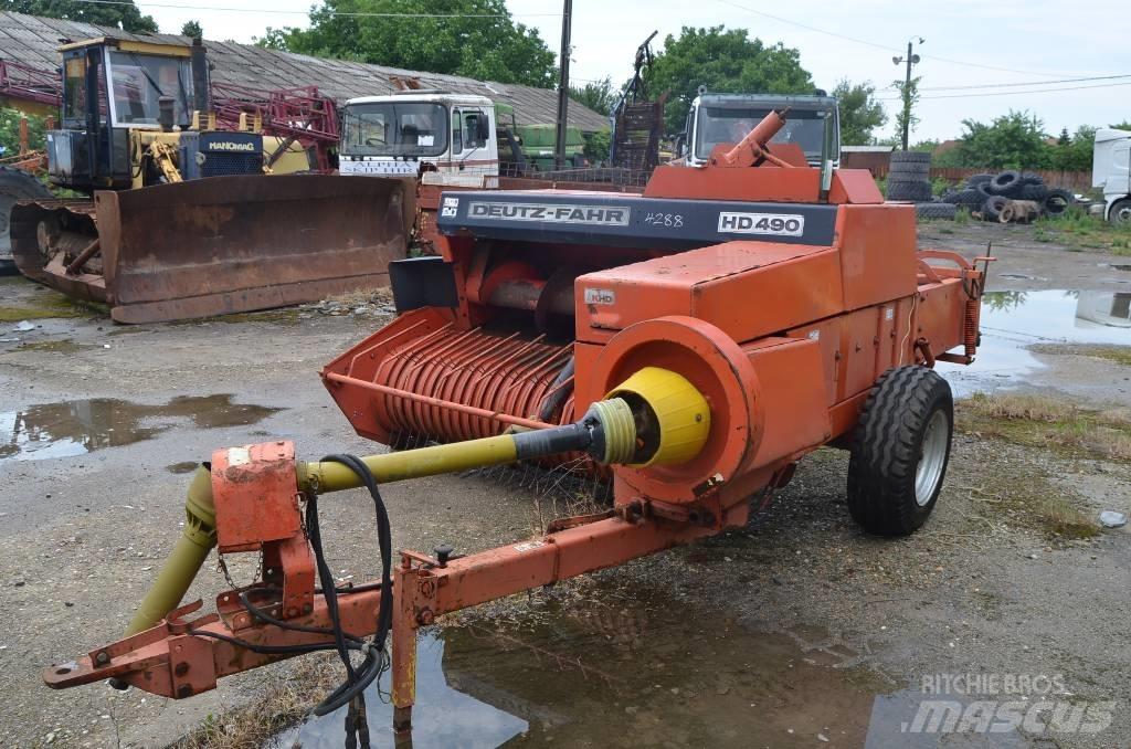 Deutz-Fahr HD490 Балопреси квадратни
