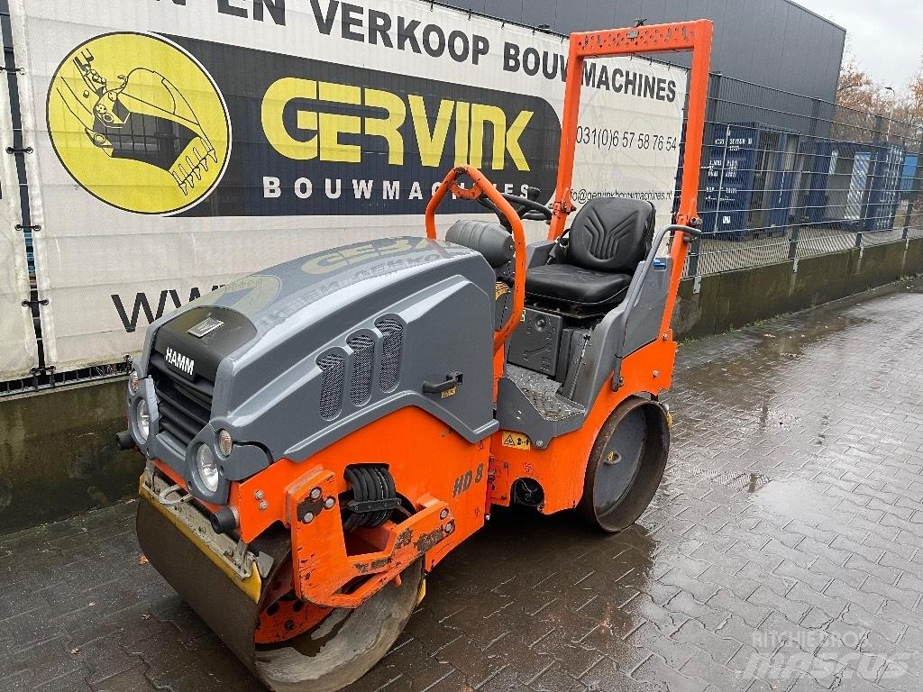 Hamm HD 8 VV Двойни барабанни ролки
