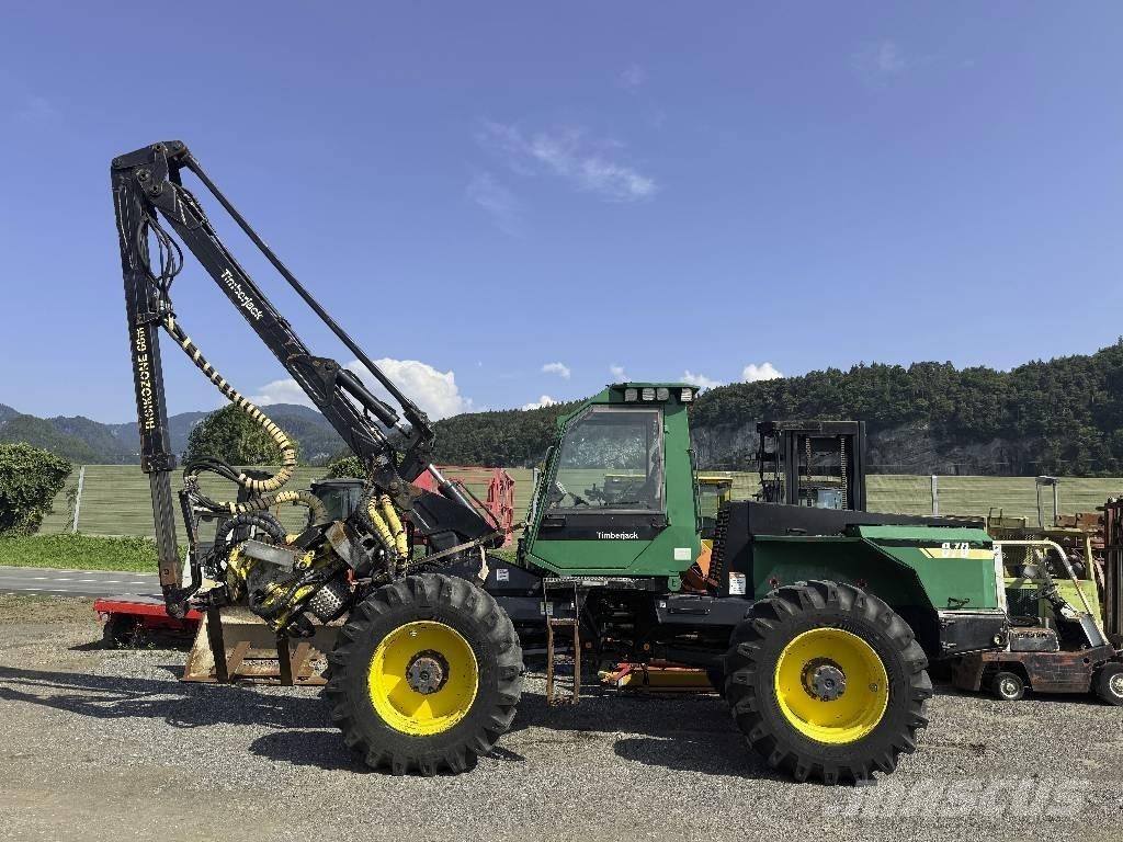 Timberjack 870 b Харвестери