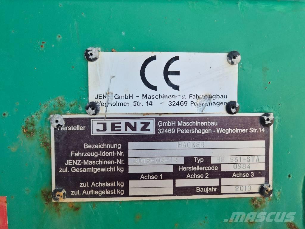 JENZ HE561STA Дробилки за клони