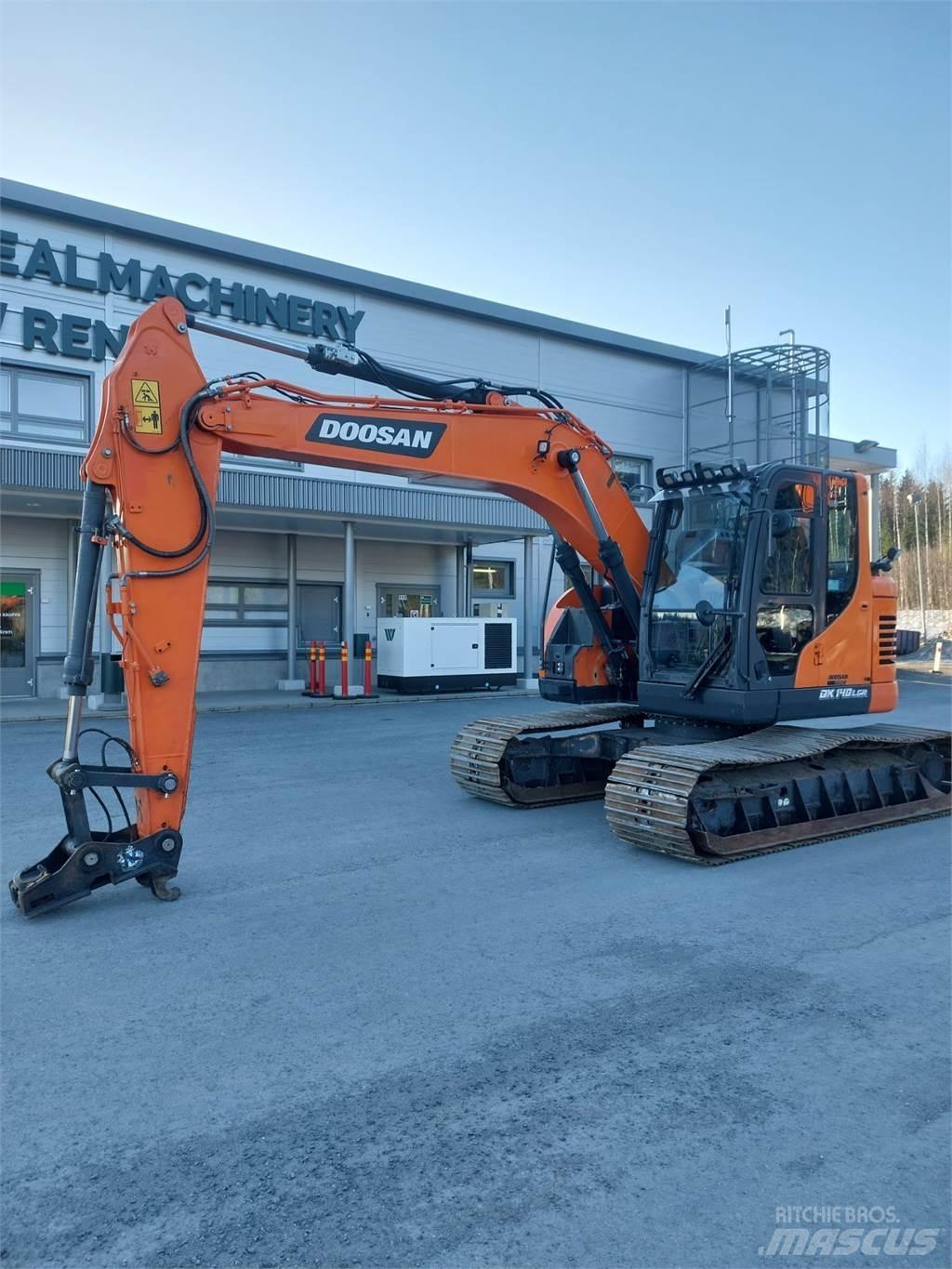 Doosan DX 140LCR 7 Верижен екскаватор