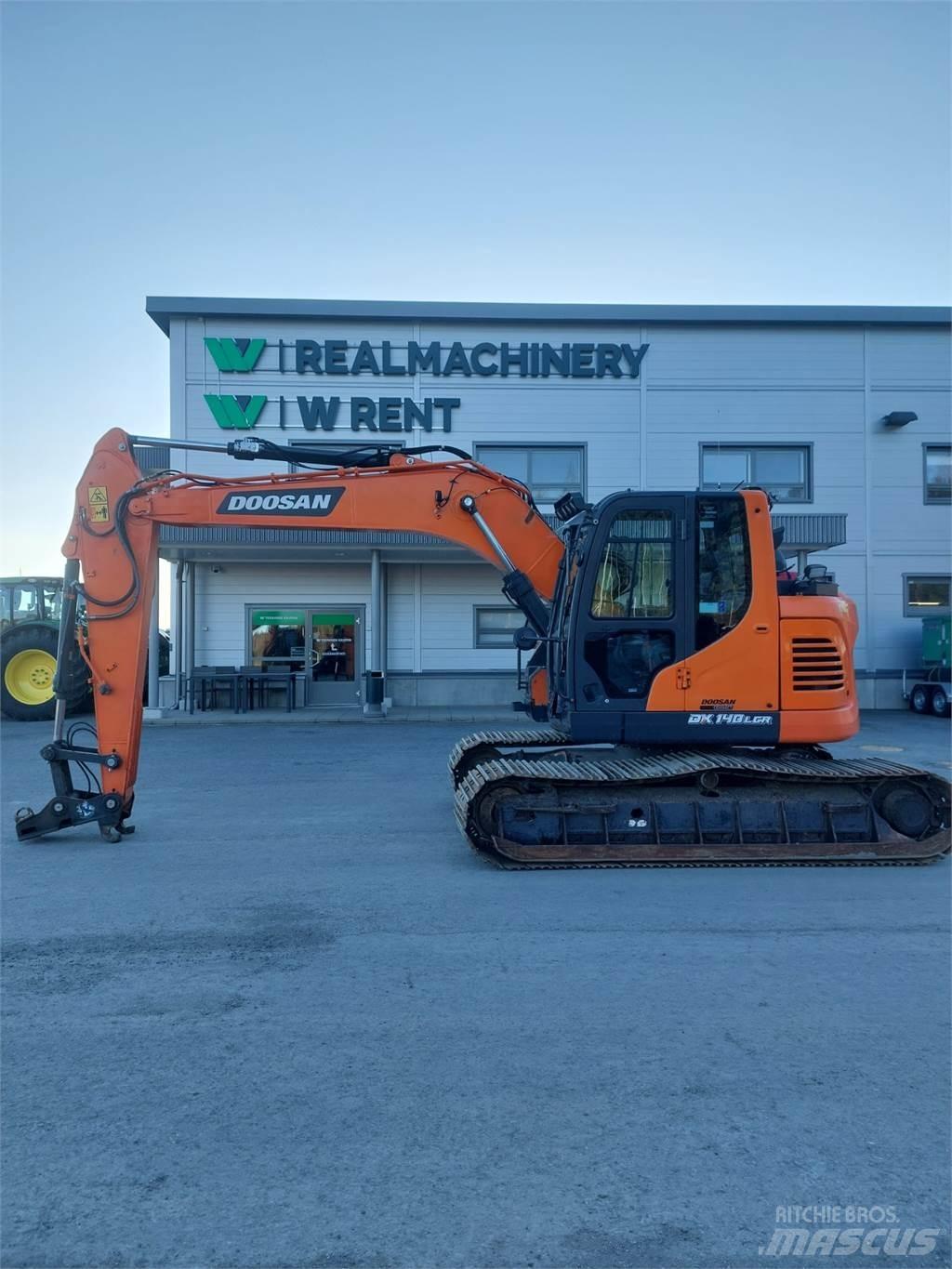 Doosan DX 140LCR 7 Верижен екскаватор