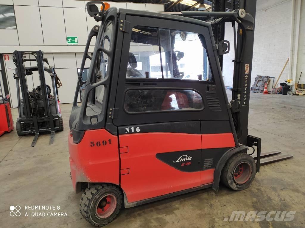 Linde E 35 HL Електрически вилични кари-повдигачи