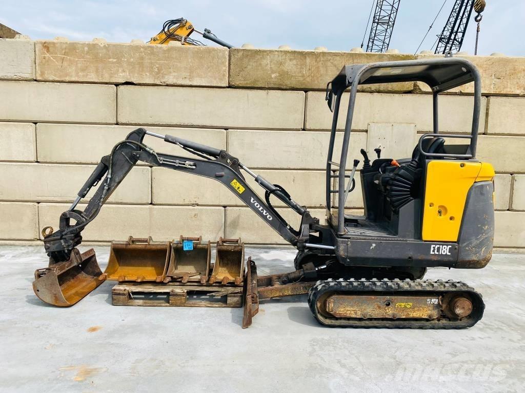 Volvo EC 18 C Мини екскаватори < 7 т