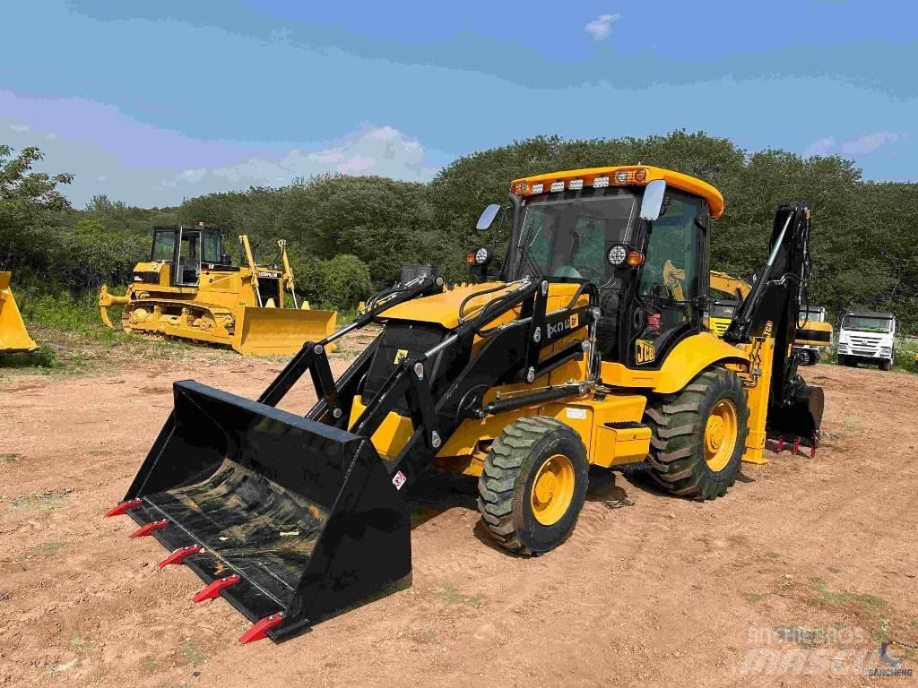 JCB 3 CX Товарач със заден ексватор