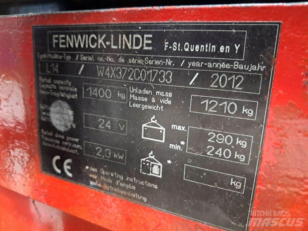 Linde L14 Колички високоповдигачи с теглич