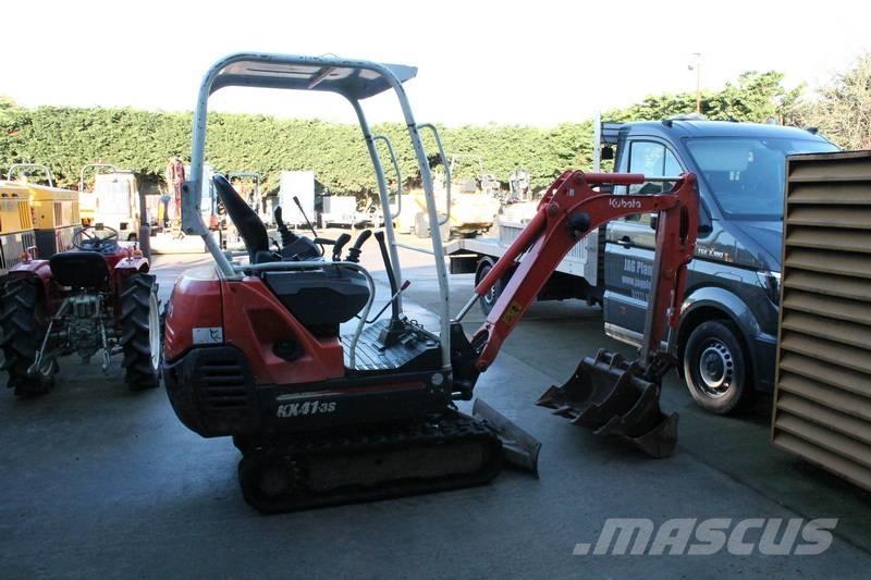 Kubota KX 41-3 S Мини екскаватори < 7 т